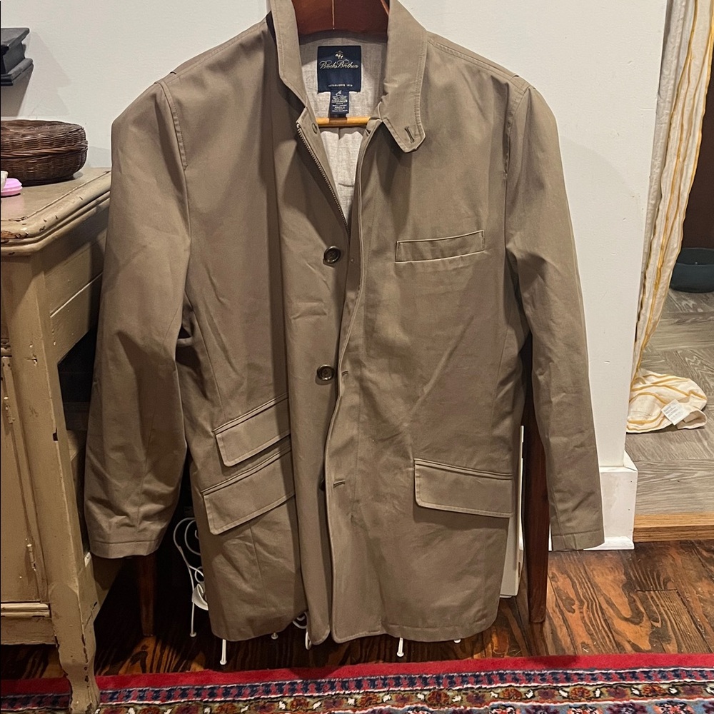 Brooks Brothers Tan Lightweight Jacket